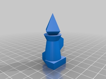 Modelo 3d de Chessbot monstruo (anteriormente acción de #ajedrez) para impresoras 3d