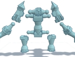 Modelo 3d de Chessbot monstruo (anteriormente acción de #ajedrez) para impresoras 3d