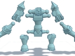  Chessbot monster (formerly action #chess)  3d model for 3d printers