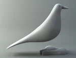 Modelo 3d de  bird para impresoras 3d