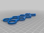 Modelo 3d de Ring - round hole para impresoras 3d