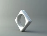 Modelo 3d de Ring - square 2 para impresoras 3d