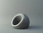  Ring - sphere shape  3d model for 3d printers