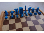  Dc villians chess set  3d model for 3d printers