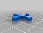  Cross i  3d model for 3d printers