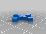  Cross f02  3d model for 3d printers