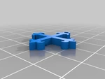 Modelo 3d de Cross e para impresoras 3d