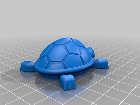  Baby turtle  3d model for 3d printers