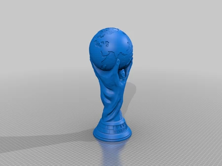 Modelo 3d de World cup trophy para impresoras 3d