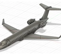  Bombardier crj700  3d model for 3d printers