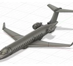  庞巴迪 crj700 3D 打印机的 3D 模型