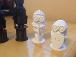  Remix - minion chess pieces  3d model for 3d printers