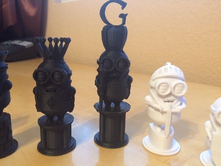 REMIX - MINION CHESS PIECES