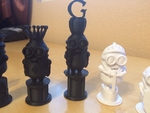  Remix - minion chess pieces  3d model for 3d printers