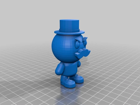  Goofy character  3d model for 3d printers