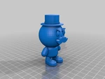  Goofy character  3d model for 3d printers
