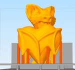 Modelo 3d de Murciélago vampiro-entino para impresoras 3d