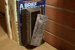  Han solo in carbonite - hidden box and bookend  3d model for 3d printers