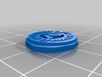  Hogwarts battle game tokens - influence, attack  3d model for 3d printers