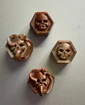  Hogwarts battle game tokens - influence, attack  3d model for 3d printers