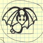  Bat charm  3d model for 3d printers