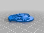  Bat charm  3d model for 3d printers