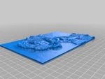  Rose more-than-a-lithophane  3d model for 3d printers