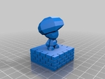  Super mario chess set  3d model for 3d printers