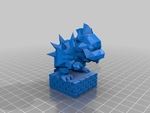  Super mario chess set  3d model for 3d printers