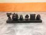  Super mario chess set  3d model for 3d printers