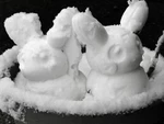  Snow pika - a snowman mold  3d model for 3d printers