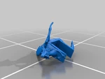 Modelo 3d de Perchero cubículo - dragón para impresoras 3d