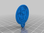 Modelo 3d de Tinne - charm nudo celta
 para impresoras 3d