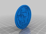 Modelo 3d de Tinne - charm nudo celta
 para impresoras 3d