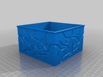 Modelo 3d de Caja de pañuelos brier rose para impresoras 3d