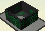 Modelo 3d de Caja de pañuelos brier rose para impresoras 3d