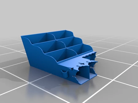 Modelo 3d de Organizador de escritorio
 para impresoras 3d