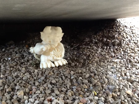  Troll-under-the-bridge  3d model for 3d printers