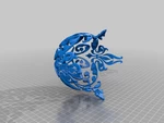  Filigree lamp shade - dual  3d model for 3d printers