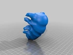  Waterbear and the tardigrade  3d model for 3d printers