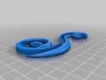  Spiral ornament hanger  3d model for 3d printers
