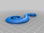  Spiral ornament hanger  3d model for 3d printers