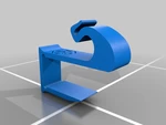  Cubicle coat hanger  3d model for 3d printers