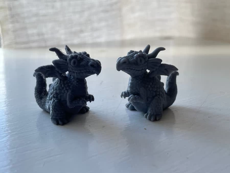  Little dragon  3d model for 3d printers