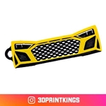  Audi r8 - key chain  3d model for 3d printers