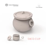  Cauldron dice cup  3d model for 3d printers