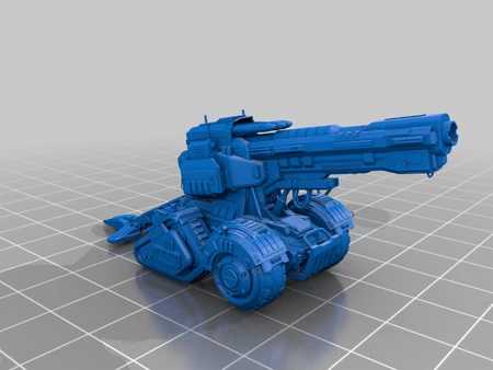  Cannon  3d model for 3d printers