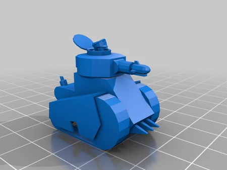  Epic tank of the 3 stooges  3d model for 3d printers