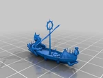 Modelo 3d de Barcos - warhammer total war
 para impresoras 3d