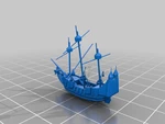 Modelo 3d de Barcos - warhammer total war
 para impresoras 3d